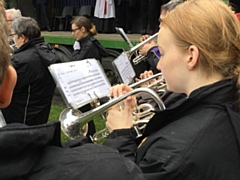 Hundreds turned out to watch bands from around the world