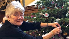 Hospice volunteer Pat Swinborne