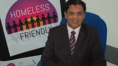 Oldham-based homeless health campaigner Dr Zahid Chauhan OBE