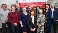 (Back-to-front, left-to-right)
Grahame Latus, Matt Hutchinson, Simon Glencross, Paul Andrews, Jane Montague, Karen Stalker, Christian Mancier, Dawn Duggan, Lucy Power, Emma Porter , Sheena McDermott 