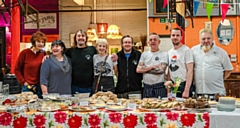 Emmaus Mossley teamed up with Eden Project Communities to host an early version of The Big Lunch