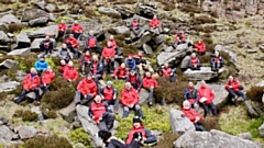 Members of Oldham Mountain Rescue team