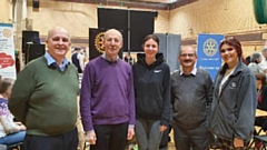 Oldham Metro Rotary Club members pictured before the current lockdown