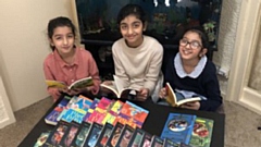 Pictured are fund-raisers Iqra, Zara and Maria Jawaid, from Oasis Academy Clarksfield