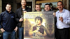 Good times: the poster from Round Table's 2010 beerwalk