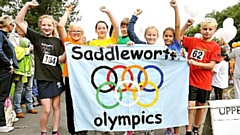 A scene from a previous Saddleworth Olympics