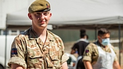 Guardsman Charley Stott, from Oldham