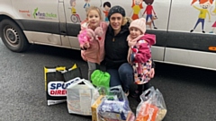 FCHO customer Emma Brophy with daughters Layla McTighe (6) and Evie McTighe (3)