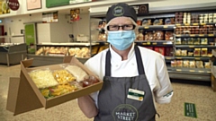 Colleagues working on Morrisons pizza counters in stores will each prepare 30 pizza kits per day