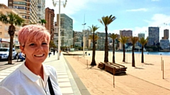 Lucy Young, also known as the hugely popular 'Benidorm Enthusiast'