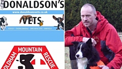 Donaldson's Vets and the Animal Rehabilitation Centre have been thanked by the Oldham Mountain Rescue Team