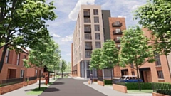 The plans for the West Vale development in Oldham