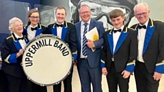 Uppermill Band competed with 17 bands from across Great Britain, and their performance of 