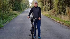 Graham Nelmes got on his bike and has raised almost £2,000 so far