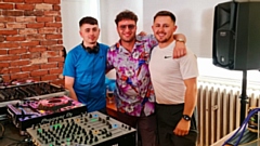 Jamie Nokes was joined by fellow DJs Rennie and Luke Dixon