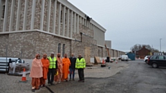 The first brick laid at the new temple site was laid in 2019 and, though the pandemic caused months of delays and thousands in rising costs, the temple will be officially opened with a series of events starting on Saturday