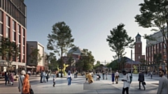 How Rochdale's new 'Station Square' could look