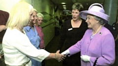 Ann Walker meets the Queen back in 2002