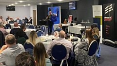 Royton-based Rhodian Wealth Management Ltd hosted the charity auction event at the Oldham Event Centre