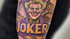 Michael's incredible tattoo