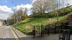 Land off Stamford Road in Mossley, which has been touted for new terraced homes. Image courtesy of Google Maps