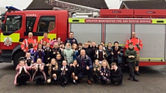 Staff and pupils at Saint Joseph’s RC Junior, Infant and Nursery School enjoyed an engaging and educational visit from the local fire service