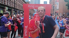 Neil Wilson pictured at the recent Greater Manchester 10k