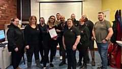 The Salvation Army's Kim Rogers (second left) with some of the church and charity's volunteers that support the organisation's community outreach work across Oldham