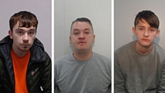 Tony Adams, Dale Heywood and Niall Conaghan. Images courtesy of GMP