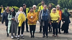 Led by Endometriosis Awareness North, the team pounded Alexandra Park to illustrate how treatment for the condition