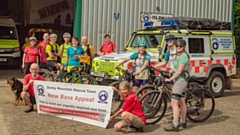 Natalya's cycling fundraiser consists of a 246km off road route linking the seven Peak District Mountain Rescue Teams bases, all within 24 hours