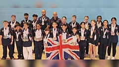 Dojo Karate Centre members show off their medals