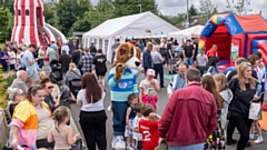 The carnival-themed Summer Fayre was packed with visitors