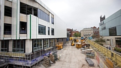 The new Tommyfield Market off Spindles shopping centre in Oldham. Images courtesy of Sean Hansford, Manchester Evening News