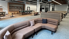 The Hive, in Spindles, a new co-working space in Oldham. Images courtesy of Oldham Council