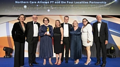 The Age UK Oldham team were the winners of the Best Use of Integrated Care and Partnership Working in Patient Safety Award