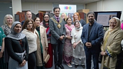 The CWTC networking event was attended by the Mayor of Oldham Cllr. Zahid Chauhan OBE