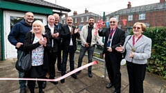 The centre in Hollinwood was officially opened during a Community Fun Day. Image courtesy of Onward Homes