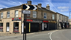 The junction at the corner of Hartshead Street and High Street