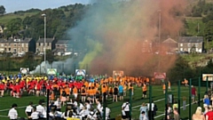 A scene from a previous Saddleworth Village Olympics opening ceremony. Image courtesy of Steve Hewitt