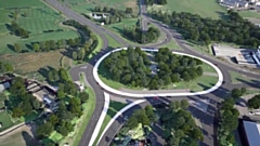 The A57 link road proposals. Image courtesy of Highways England