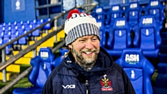 Roughyeds head coach Sean Long. Image courtesy of ORLFC