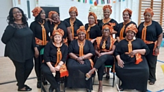 Pictured is the ‘Sisters of the YAM Choir’