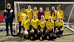 Pictured is the Saddleworth 3Ds women’s team