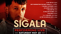 Chart-topping UK producer, musician and DJ Sigala will perform at Boundary Park on May 10